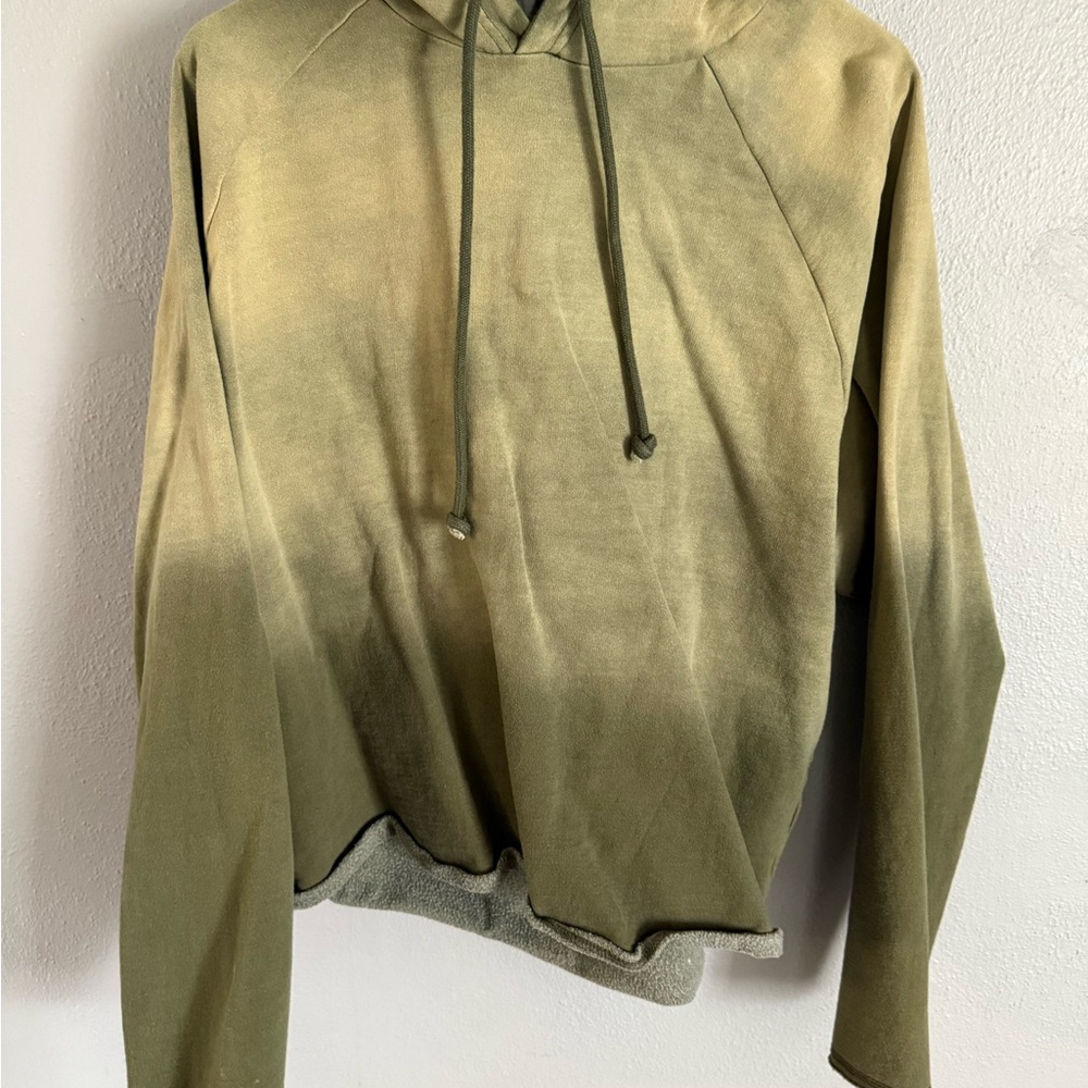 Women’s BDG Olive Green Ombre Hoodie Sz S
